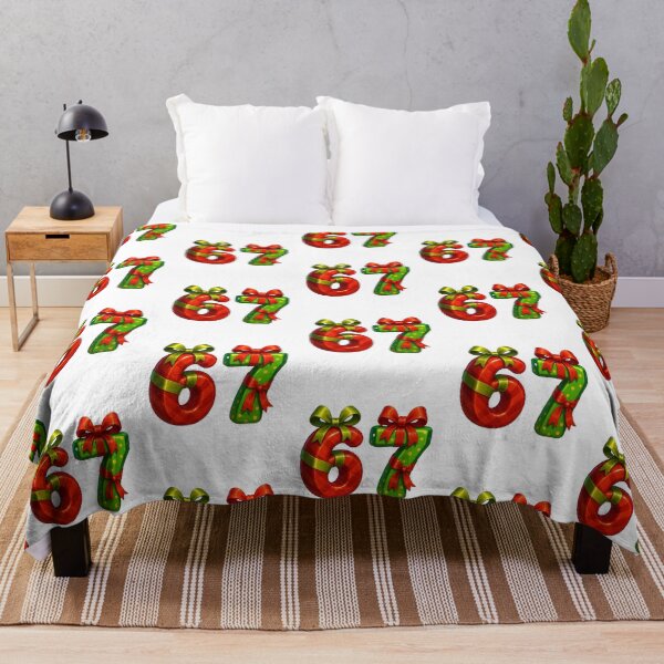 Item preview, 67 Christmas Gift Design – Festive Wrapped 6-7 TikTok Trend Holiday Art designed and sold by Ojo de Loca.