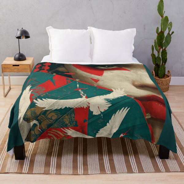 Item preview, Crimson Elegy of the Silent Crane designed and sold by ArgentoArt.