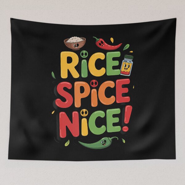 Item preview, Fried Rice Spice Nice Hot Rice designed and sold by DorisElaine.