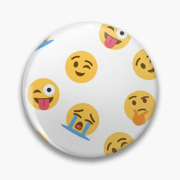 Item preview, Emoji Mood Mix – Fun Faces Pattern designed and sold by EniShiju.