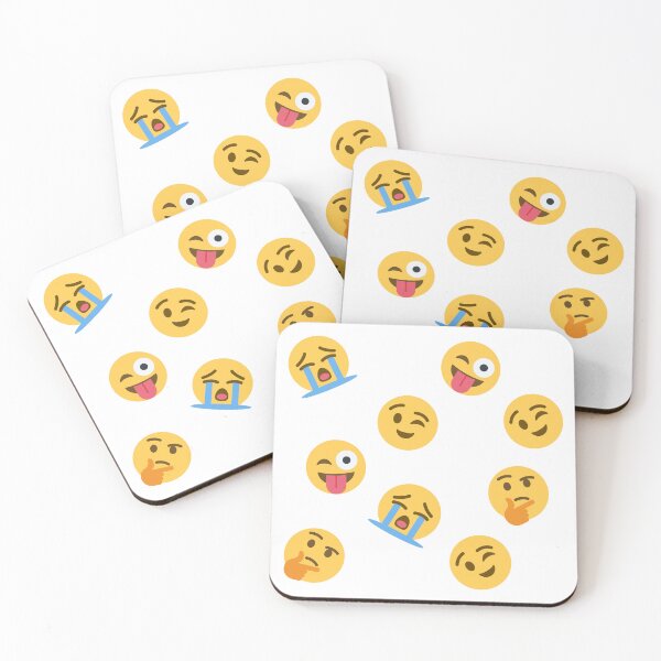 Item preview, Emoji Mood Mix – Fun Faces Pattern designed and sold by EniShiju.