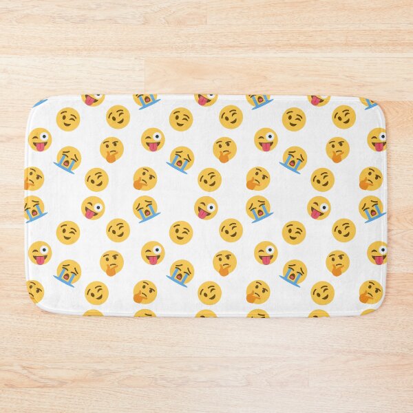 Item preview, Emoji Mood Mix – Fun Faces Pattern designed and sold by EniShiju.
