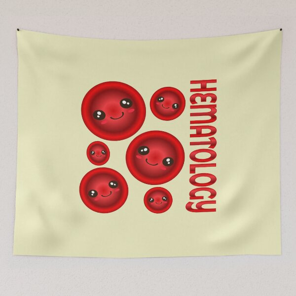 Item preview, Hematology Blood designed and sold by minimalartstory.