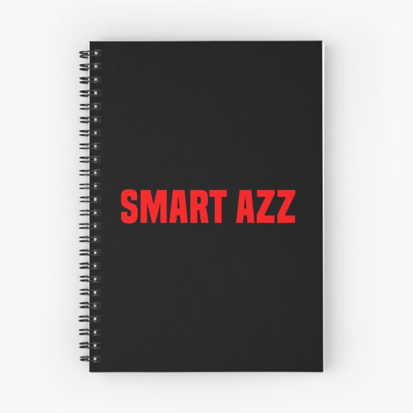 Item preview, Smart Azz, Red Funny Quotes Typography  designed and sold by Memes N Lore .
