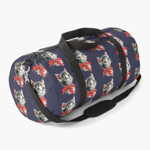Item preview, Vintage cat with a red bow designed and sold by MendaciousMina.