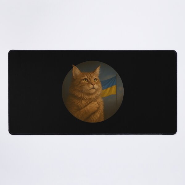 Item preview, Cat Salute Ukraine designed and sold by Fort Galaxy.