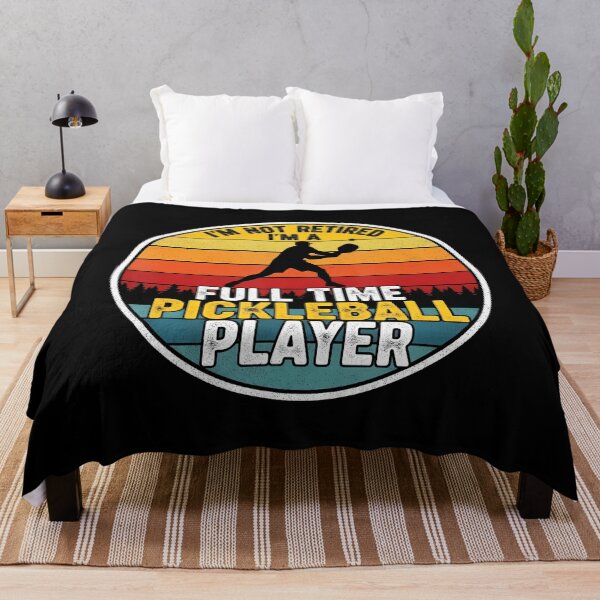 Item preview, I'M Not Retired I'M A Full Time Pickleball Player Retirement designed and sold by EstherDiane.