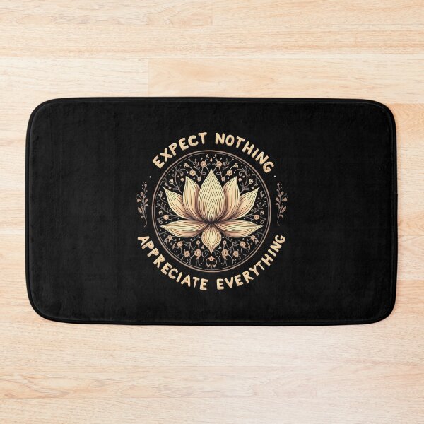 Item preview, Expect Nothing Appreciate Everything Spiritual Buddha Yoga designed and sold by BrandyMartha.