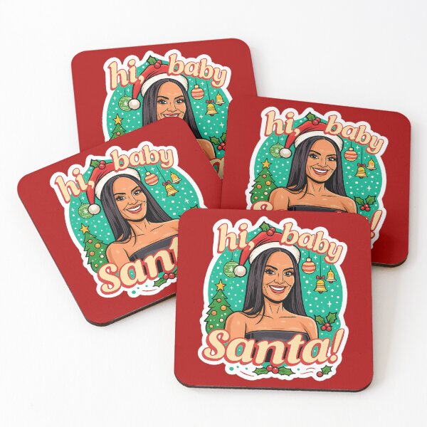 Item preview, Hi, Baby Santa! – Lisa Inspired RHOSLC Christmas Pop Art designed and sold by GirlyPopped.