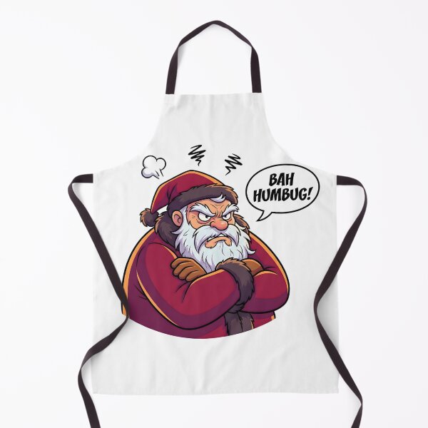 Item preview, Angry Santa Bah Humbug Cartoon designed and sold by SoulenCify.