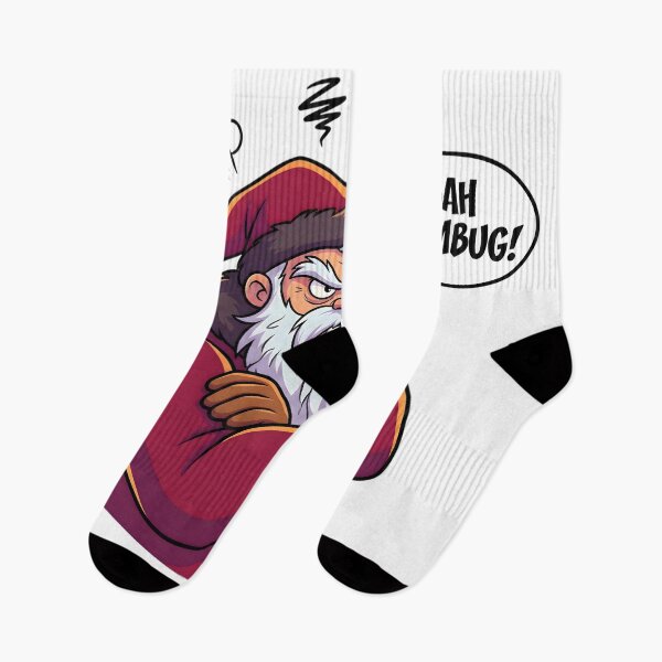 Item preview, Angry Santa Bah Humbug Cartoon designed and sold by SoulenCify.