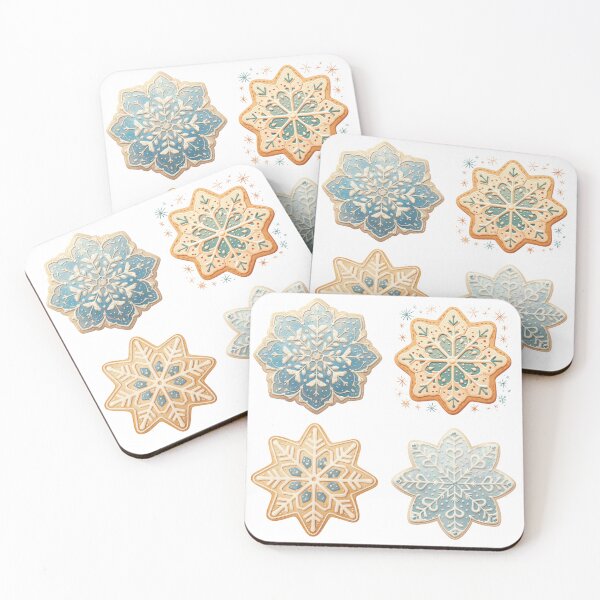 Item preview, Sugar cookie snowflakes designed and sold by MendaciousMina.