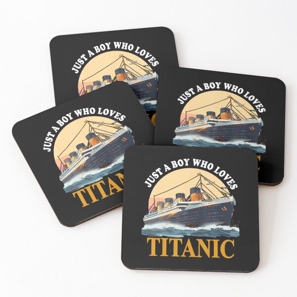 Item preview, Ship Just A Boy Who Loves Titanic Boat Titanic Boys Toddler designed and sold by EstherDiane.