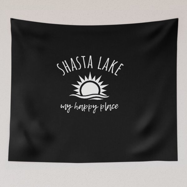 Item preview, Shasta Lake My Happy Place Ca Boating Fishing Camping designed and sold by BrandyMartha.