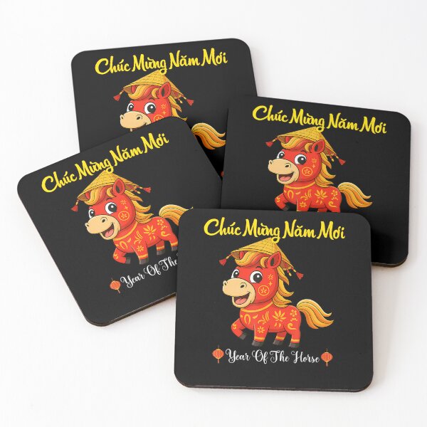 Item preview, Happy Vietnamese Lunar New Year Year Of The Horse 2026 designed and sold by LucilleAntoi.