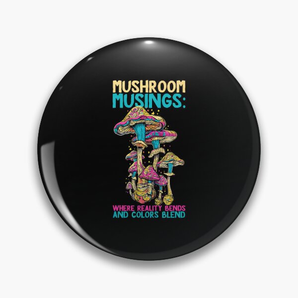 Item preview, Mushroom Musings Where Reality Bends Colors Blend designed and sold by EstherDiane.