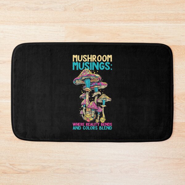 Item preview, Mushroom Musings Where Reality Bends Colors Blend designed and sold by EstherDiane.
