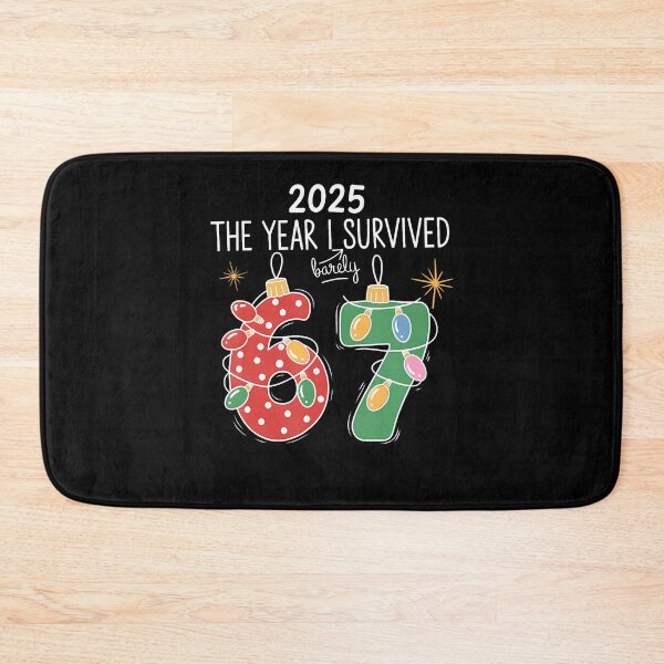 Item preview, 2025 The Year I Survived Barely 67 Lights Christmas Xmas Kid designed and sold by PatsyMargie.