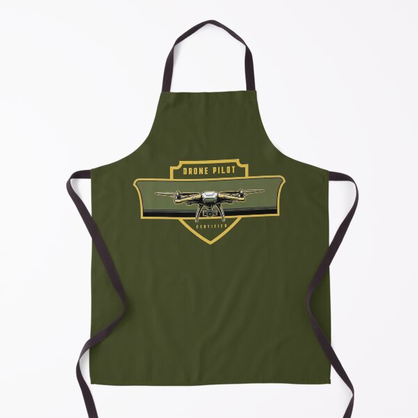 Item preview, Certified Drone Pilot Shield Patch Olive Green designed and sold by KiwiRider.