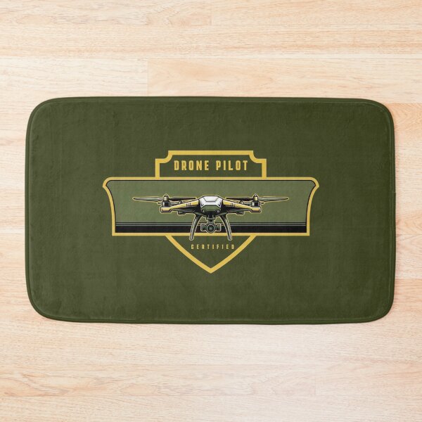Item preview, Certified Drone Pilot Shield Patch Olive Green designed and sold by KiwiRider.