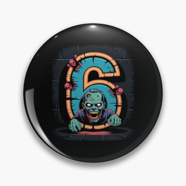 Item preview, 6th Birthday Zombie Halloween Themed 6 Year Old Kids designed and sold by RustsyMin.