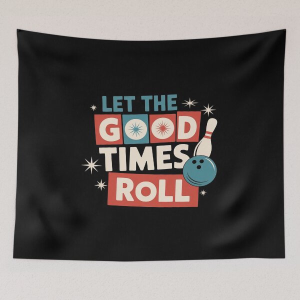 Item preview, 50's 60's Bowling - Let The Good Times Roll designed and sold by RustsyMin.