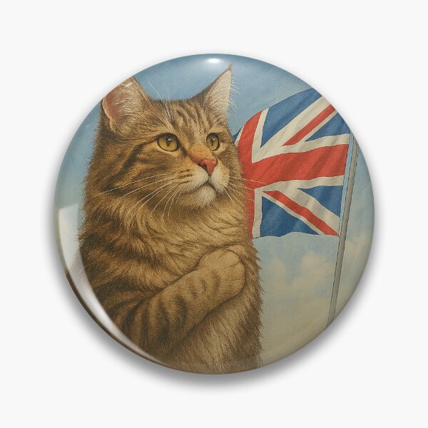 Item preview, Cat Salute United Kingdom designed and sold by Fort Galaxy.