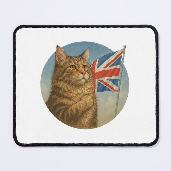 Item preview, Cat Salute United Kingdom designed and sold by Fort Galaxy.