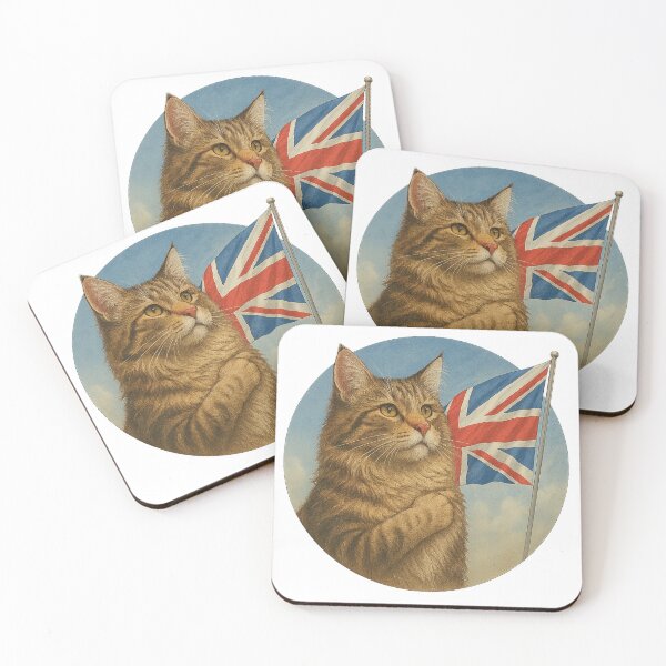 Item preview, Cat Salute United Kingdom designed and sold by Fort Galaxy.