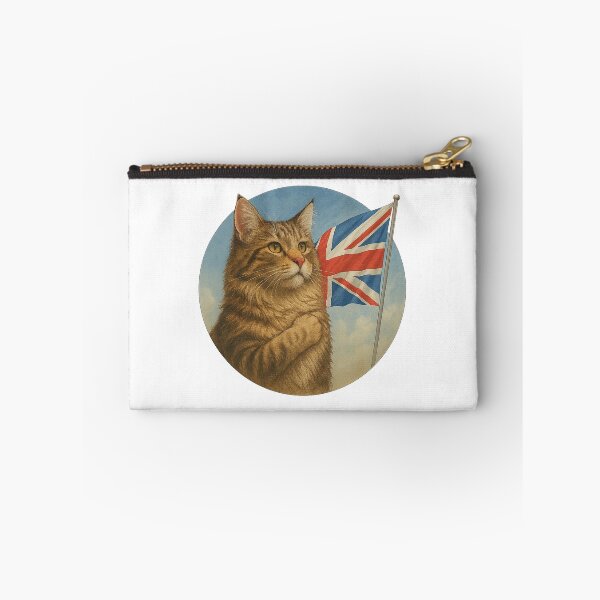Item preview, Cat Salute United Kingdom designed and sold by Fort Galaxy.
