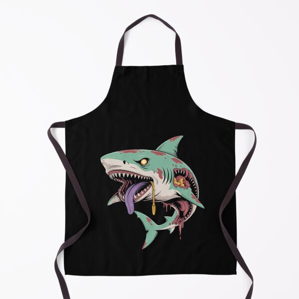 Item preview, Zombie Shark Halloween Party Outfit Gift for Surfer Children designed and sold by RustsyMin.