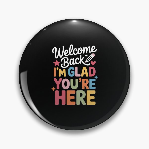 Item preview, Welcome Back I'm Glad You're Here Back to School Teachers designed and sold by RustsyMin.
