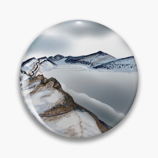 Item preview, Horsetooth Reservoir in Winter designed and sold by adayinInfinity.