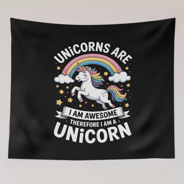 Item preview, Unicorns Are Awesome I'm A Unicorn - Rainbow Gift designed and sold by RustsyMin.