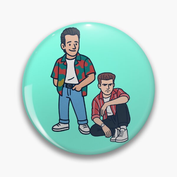 Item preview, The 90210 Cuties - Dylan and Brandon  designed and sold by CleverCulture.