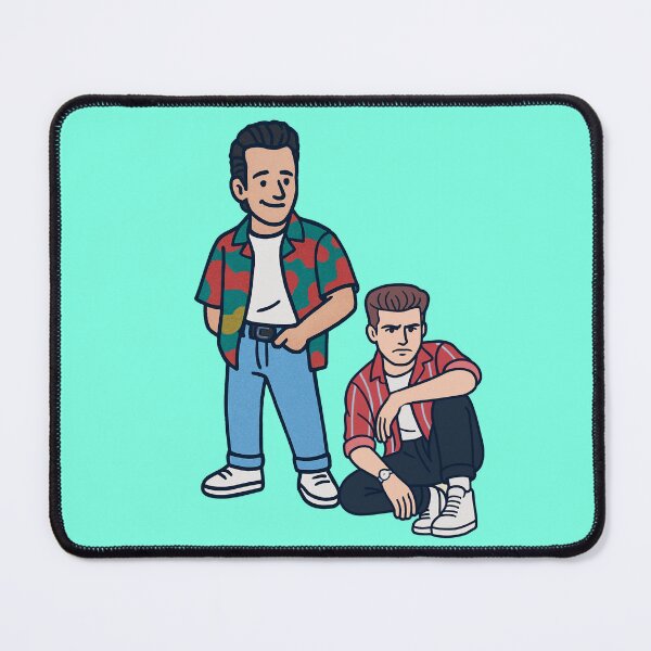 Item preview, The 90210 Cuties - Dylan and Brandon designed and sold by CleverCulture.