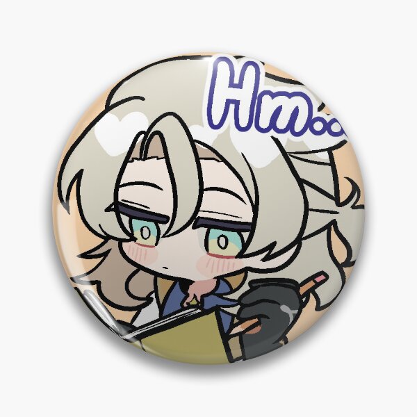 Item preview, Copy of Albedo Genshin Impact Funny Cute Meme Emote Sticker designed and sold by scara.jpg.