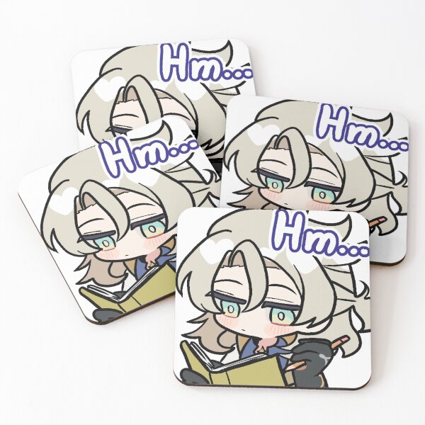 Item preview, Copy of Albedo Genshin Impact Funny Cute Meme Emote Sticker designed and sold by scara.jpg.