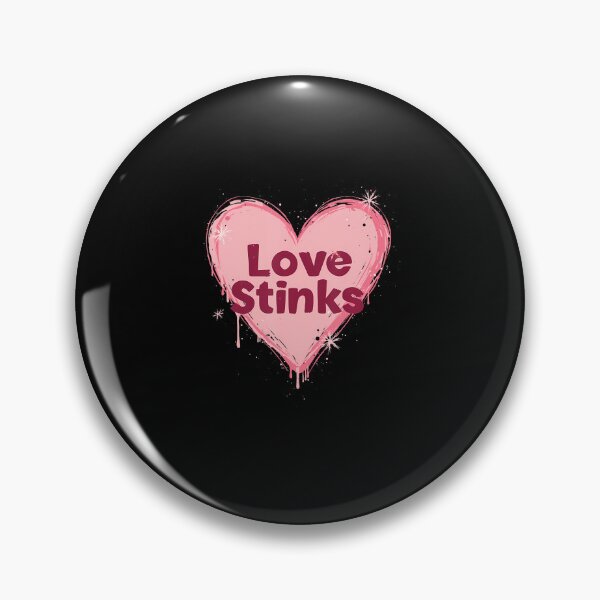 Item preview, Love Stinks Anti-Valentine Heart designed and sold by LucilleAntoi.