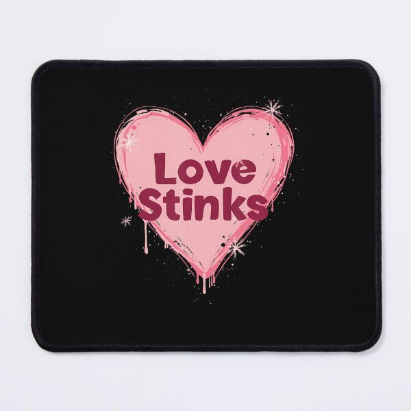 Item preview, Love Stinks Anti-Valentine Heart designed and sold by LucilleAntoi.