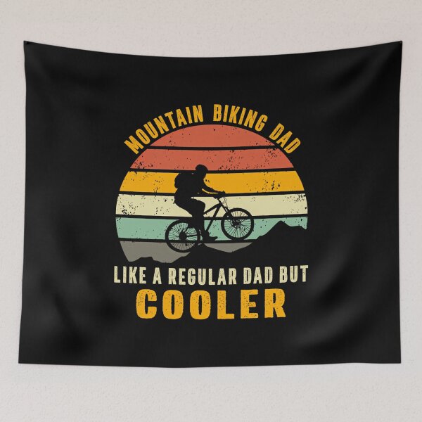 Item preview, Mountain Biking Dad Like A Regular Dad But Cooler designed and sold by BrandyMartha.