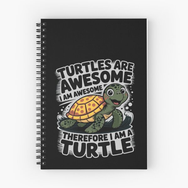 Item preview, Turtles Are Awesome I'm Awesome Therefore I'm A Turtle designed and sold by RustsyMin.