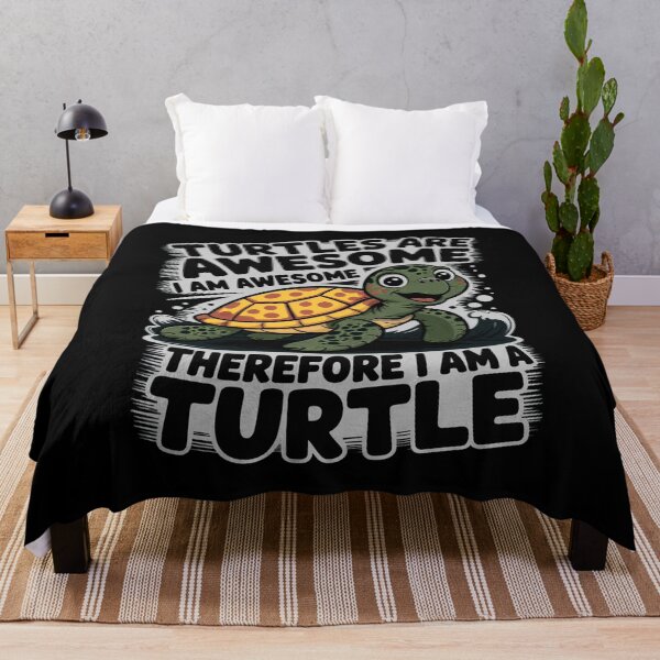 Item preview, Turtles Are Awesome I'm Awesome Therefore I'm A Turtle designed and sold by RustsyMin.