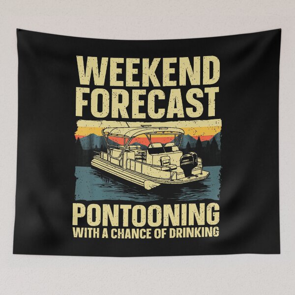 Item preview, Funny Pontoon Boat Art For Lake Boating Captain designed and sold by ElizabethVivan.