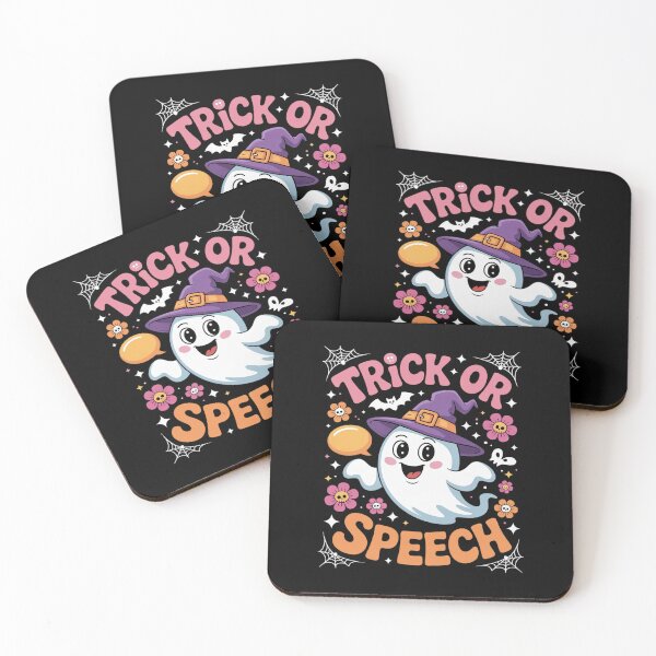 Item preview, Trick or Speech SLP Halloween Speech Therapy Halloween designed and sold by RustsyMin.