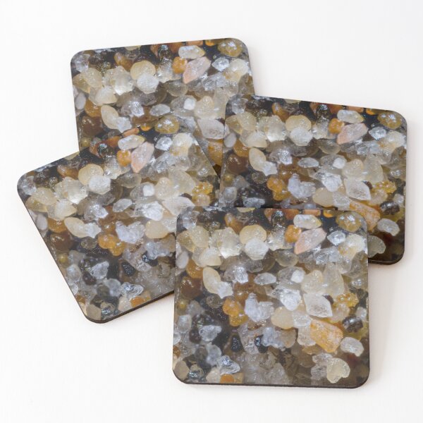 Item preview, Microscopic Beach Sand Gems - Colorful Abstract Macro (Microscopic Beach Sand Gems) designed and sold by DavidBuitragoCobo.