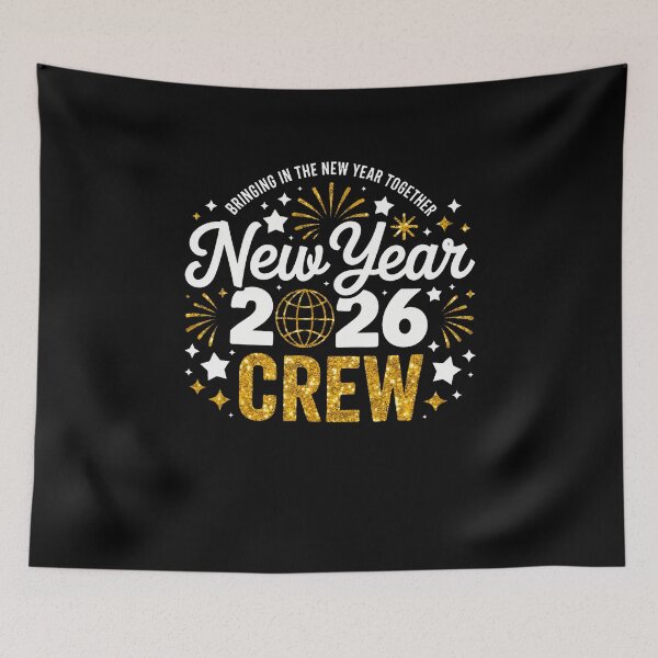 Artikelvorschau, Gemeinsam ins neue Jahr: Partnerlook für die Crew im neuen Jahr 2026 entworfen und verkauft von BeulahJoseph.