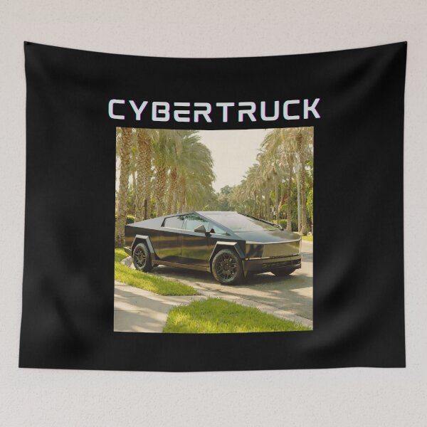 Item preview, cybertruck artwork designed and sold by TEEJAMBOREE.