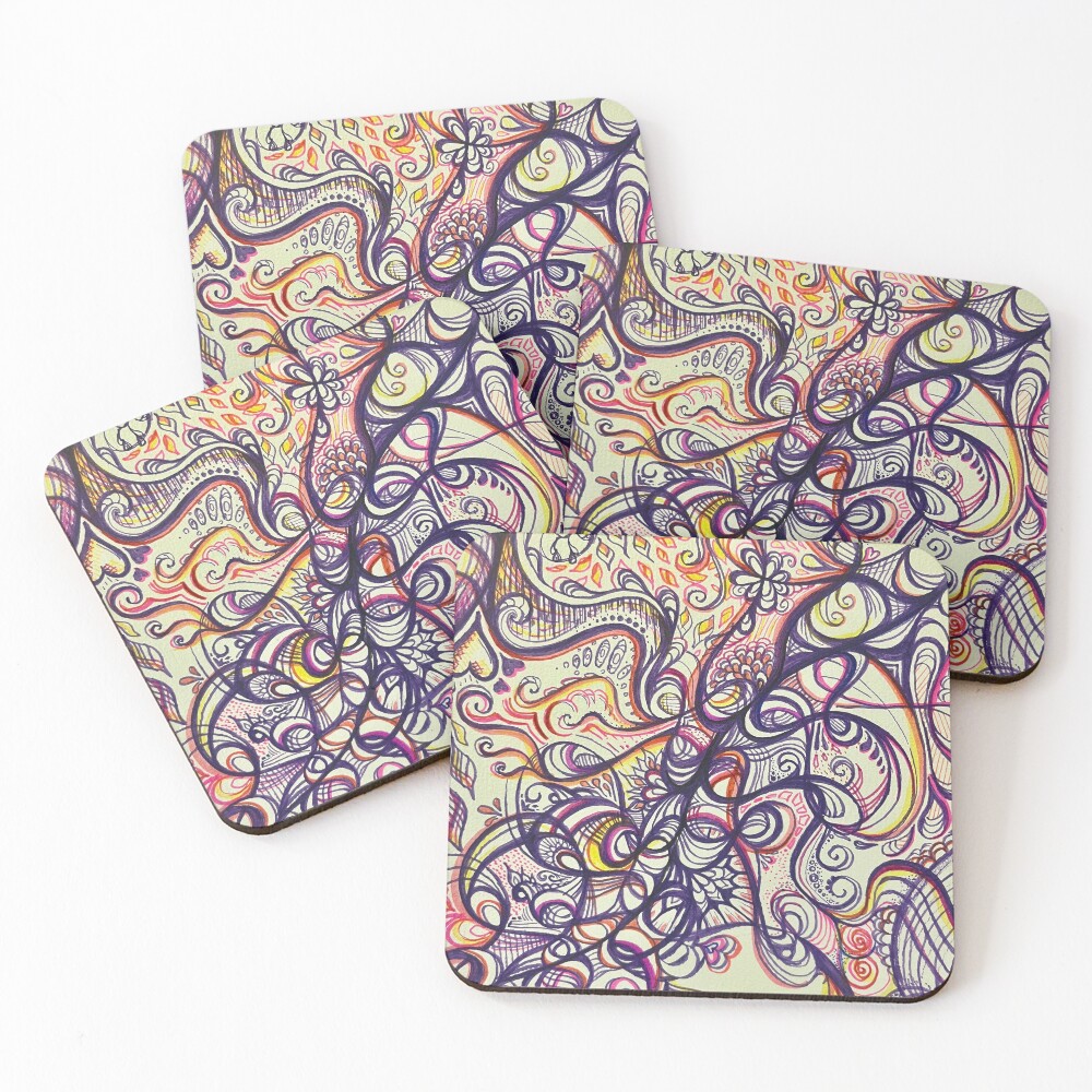 Item preview, Coasters (Set of 4) designed and sold by adayinInfinity.