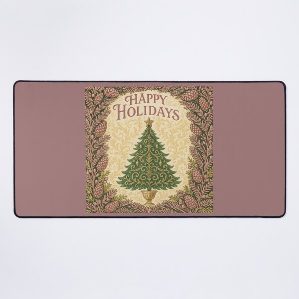 Item preview, Christmas Tree, Baroque & Pinecones - Happy Holidays designed and sold by DesignsByPrnces.
